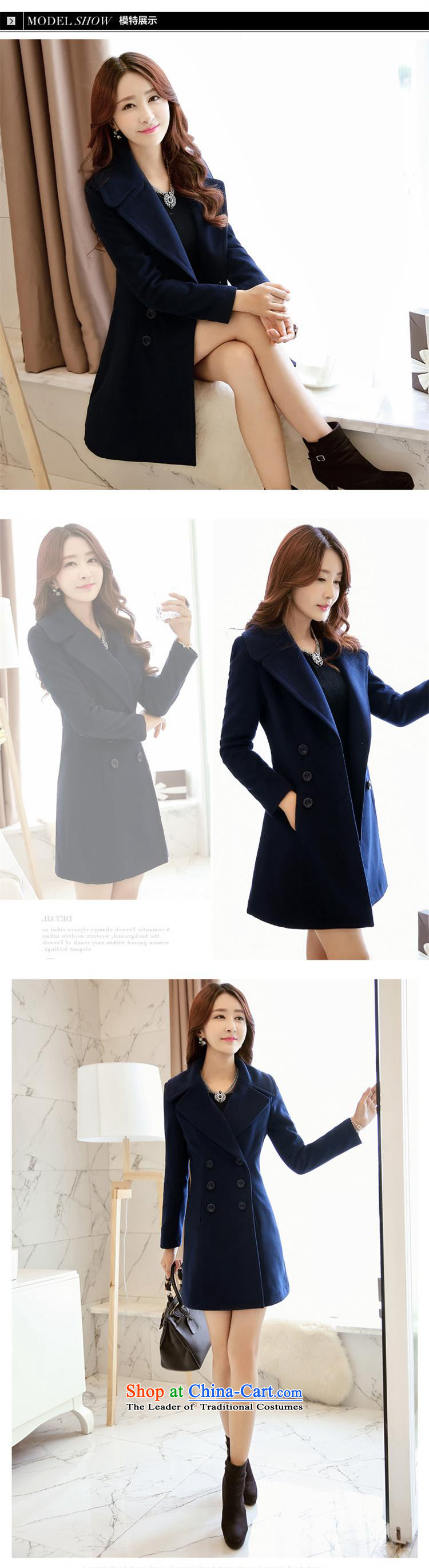 Mrs flower of 2014 winter clothing new Korean version of Sau San video thin hair? female Heung-wind jacket a wool coat 8098 ORANGE XL Photo, prices, brand platters! The elections are supplied in the national character of distribution, so action, buy now enjoy more preferential! As soon as possible.