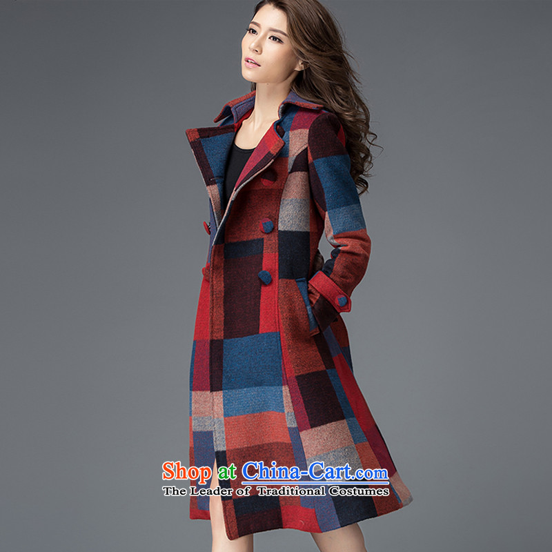 Night table 2015 autumn and winter wind new coats jacket in this large long coats women gross Sau San? S108 picture color L, night tables (yelanfengjing wind) , , , shopping on the Internet