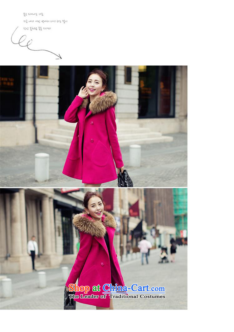 Mrs flower of 2014 winter clothing new goddess van gross jacket version won? long overcoat for women 9801 Red XXL pictures in the, prices, brand platters! The elections are supplied in the national character of distribution, so action, buy now enjoy more preferential! As soon as possible.