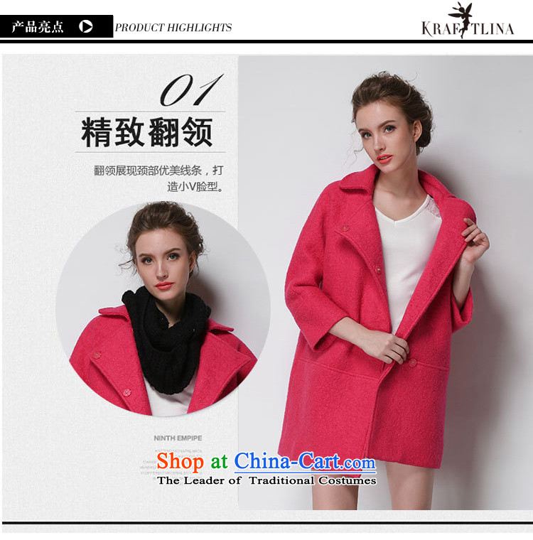 Counters Brenda Blethyn the quality card? coats female Europe gross site autumn and winter coats women in Sau San long female thick coarse wool? jacket is spent a wool coat, Blue M picture, prices, brand platters! The elections are supplied in the national character of distribution, so action, buy now enjoy more preferential! As soon as possible.
