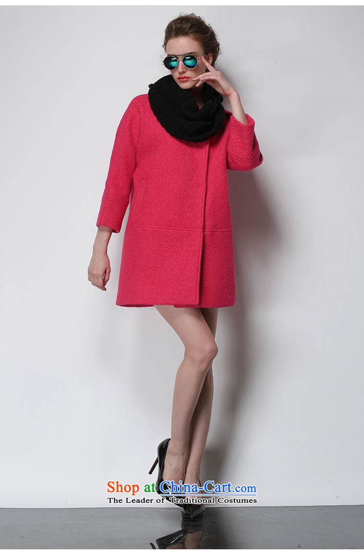 Counters Brenda Blethyn the quality card? coats female Europe gross site autumn and winter coats women in Sau San long female thick coarse wool? jacket is spent a wool coat, Blue M picture, prices, brand platters! The elections are supplied in the national character of distribution, so action, buy now enjoy more preferential! As soon as possible.