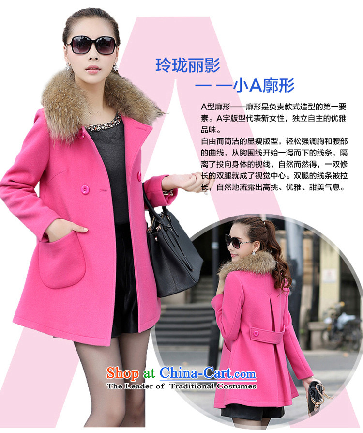 Ms Audrey EU HIV better 2015 autumn and winter new Korean large relaxd wool coat in the medium to long term, it can remove the nuclear sub for Gross Gross? 5208 female coats mustard yellow No color difference L picture, prices, brand platters! The elections are supplied in the national character of distribution, so action, buy now enjoy more preferential! As soon as possible.