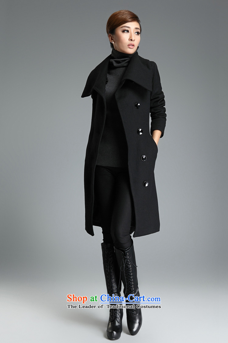 The United States welcomes the ya  2015  winter coats female Korean gross? version? In gross coats cashmere overcoat long hair? jacket female black jacket XL Photo, prices, brand platters! The elections are supplied in the national character of distribution, so action, buy now enjoy more preferential! As soon as possible.