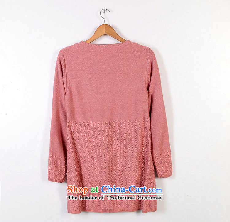Increase the number of autumn and winter female new 2015 Korean long-sleeved Knitted Shirt expertise relaxd mm gentlewoman temperament leisure flip collar dress code for both large Blue Photo, prices, brand platters! The elections are supplied in the national character of distribution, so action, buy now enjoy more preferential! As soon as possible.