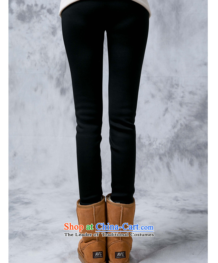 2015 king feather trousers female outside code through thick and thin-mm video thick winter to intensify forming the trousers thick mm Bonfrere looked as casual large Stretch video thin black XXL picture ladies pants, prices, brand platters! The elections are supplied in the national character of distribution, so action, buy now enjoy more preferential! As soon as possible.