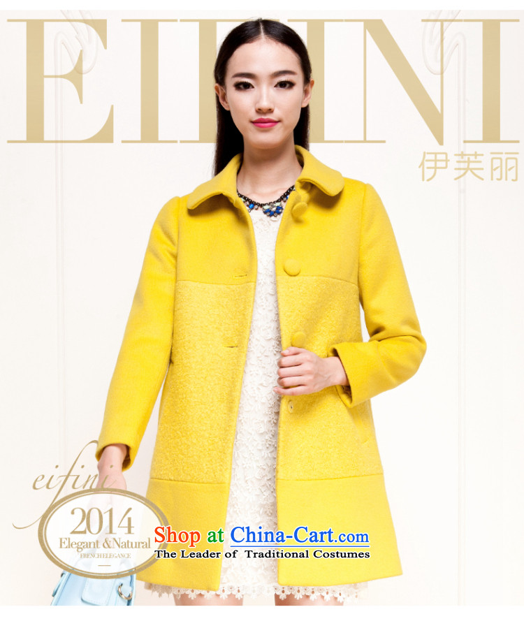 El Boothroyd 2015 winter clothing new Korean single row detained a wool coat wool coat female 6481017525 gross? LEMON YELLOW L picture, prices, brand platters! The elections are supplied in the national character of distribution, so action, buy now enjoy more preferential! As soon as possible.