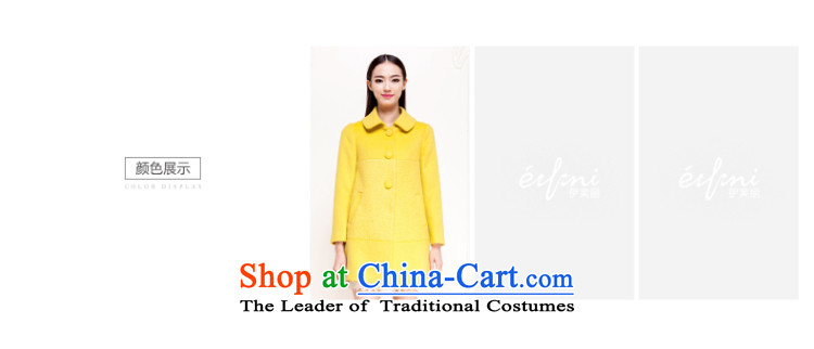 El Boothroyd 2015 winter clothing new Korean single row detained a wool coat wool coat female 6481017525 gross? LEMON YELLOW L picture, prices, brand platters! The elections are supplied in the national character of distribution, so action, buy now enjoy more preferential! As soon as possible.
