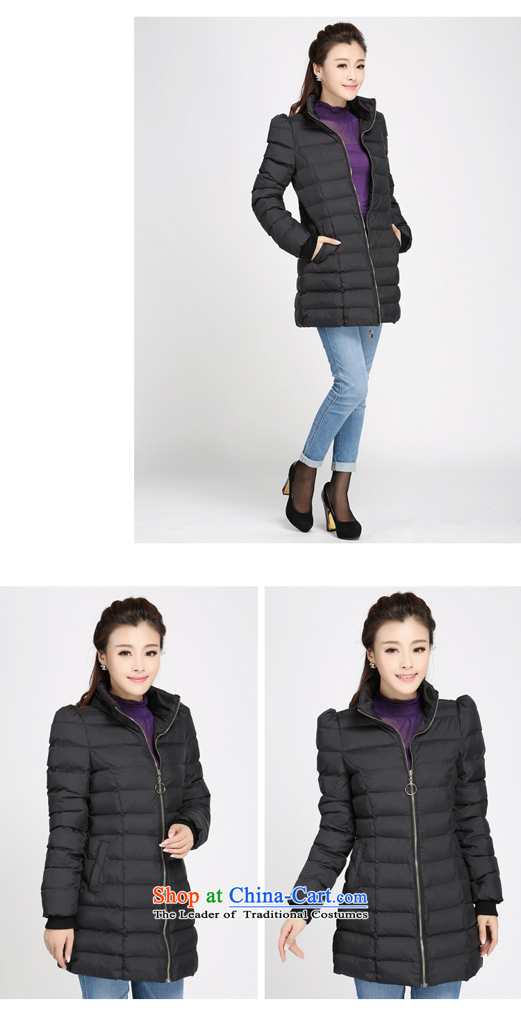 Luo Shani flower code female jackets to xl ãþòâ cotton coat thick winter clothing Korean mm thick, Hin thin short, 3,788 cases were recorded, elegant black robe female  6XL deliberate warm Feather Picture of cotton, prices, brand platters! The elections are supplied in the national character of distribution, so action, buy now enjoy more preferential! As soon as possible.