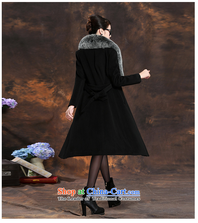 Shanshui Style 2015 autumn and winter coats new gross? warm jacket fox thick wool Washable Wool velvet cloak female long) ( A) Black XXL picture, prices, brand platters! The elections are supplied in the national character of distribution, so action, buy now enjoy more preferential! As soon as possible.