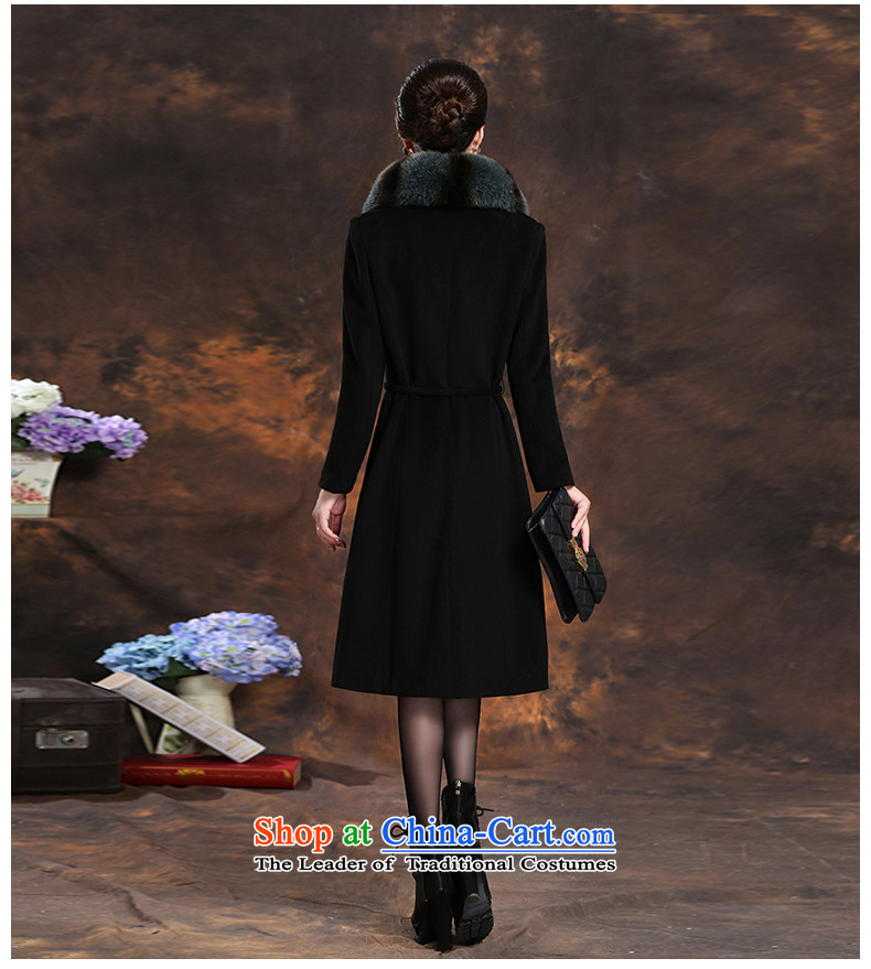 Shanshui Style 2015 autumn and winter coats new gross? warm jacket fox thick wool Washable Wool velvet cloak female long) ( A) Black XXL picture, prices, brand platters! The elections are supplied in the national character of distribution, so action, buy now enjoy more preferential! As soon as possible.