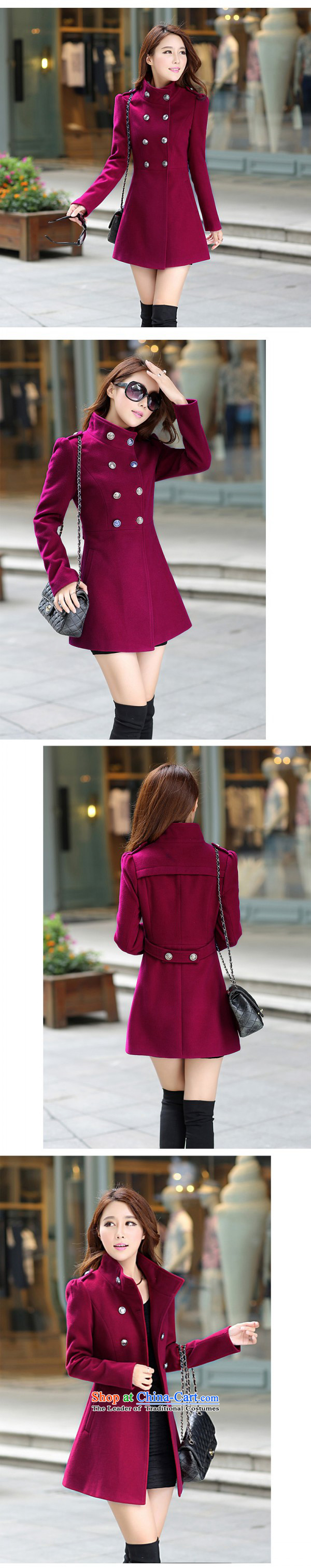 Poetry political new 2015 Women's gross? Boxed female jacket Korea Fall edition video thin large code 