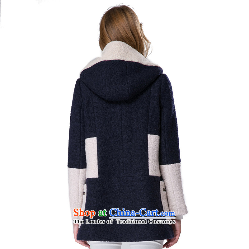  At the stylish and cozy cachecache navy blue spell followed cap gross coats female jacket 9861008420? navy blue 420 l,cache-cache,,, shopping on the Internet