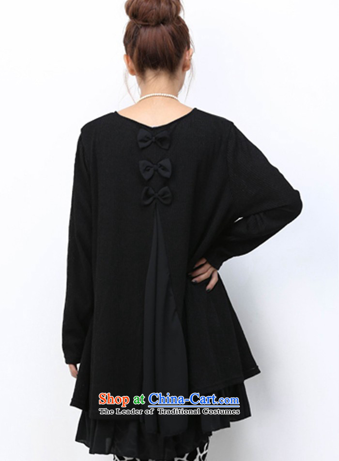 Poetry, 2015 Autumn New) won relaxd to version XL Graphics thin long-sleeved blouses and thick mm suits skirts 6950 Black XXXXL picture, prices, brand platters! The elections are supplied in the national character of distribution, so action, buy now enjoy more preferential! As soon as possible.