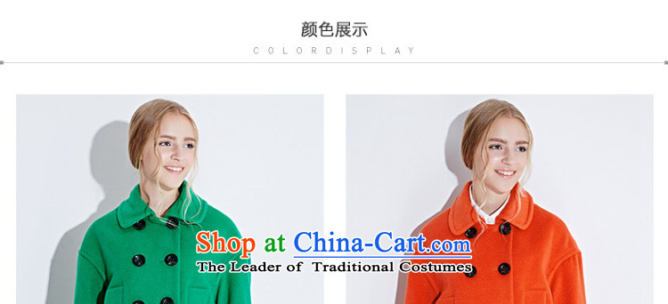 2015 winter clothing new collision color, double-straight from the barrel. long hairs? D443056D10 jacket coat girl Huang Hongying M/160/84a picture, prices, brand platters! The elections are supplied in the national character of distribution, so action, buy now enjoy more preferential! As soon as possible.