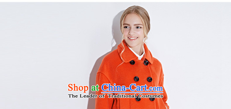 2015 winter clothing new collision color, double-straight from the barrel. long hairs? D443056D10 jacket coat girl Huang Hongying M/160/84a picture, prices, brand platters! The elections are supplied in the national character of distribution, so action, buy now enjoy more preferential! As soon as possible.