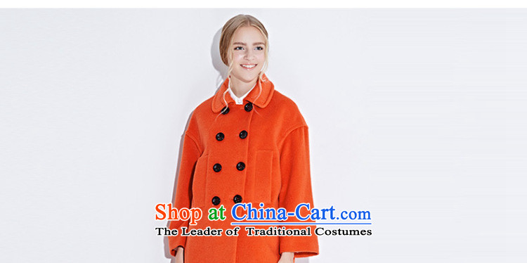 2015 winter clothing new collision color, double-straight from the barrel. long hairs? D443056D10 jacket coat girl Huang Hongying M/160/84a picture, prices, brand platters! The elections are supplied in the national character of distribution, so action, buy now enjoy more preferential! As soon as possible.