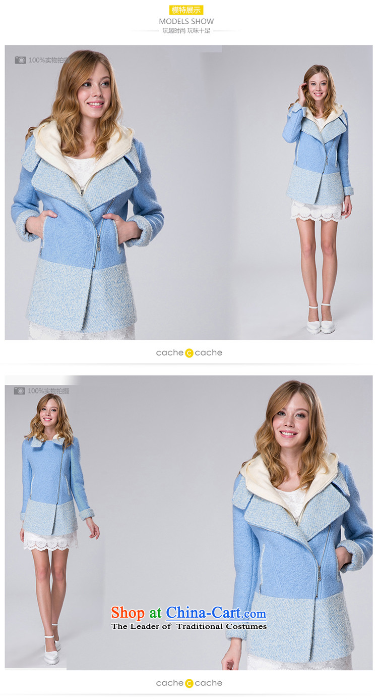  At the stylish and cozy cachecache lightning blue spell followed cap gross? female jacket coat 9862038429 lightning blue 429 M picture, prices, brand platters! The elections are supplied in the national character of distribution, so action, buy now enjoy more preferential! As soon as possible.