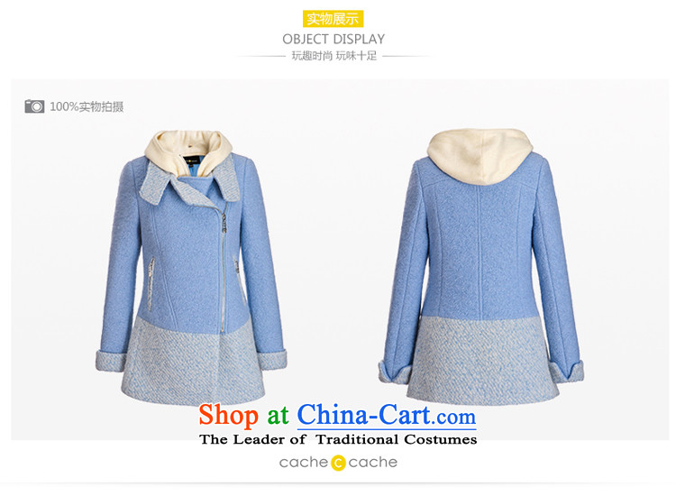  At the stylish and cozy cachecache lightning blue spell followed cap gross? female jacket coat 9862038429 lightning blue 429 M picture, prices, brand platters! The elections are supplied in the national character of distribution, so action, buy now enjoy more preferential! As soon as possible.
