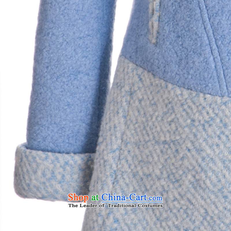  At the stylish and cozy cachecache lightning blue spell followed cap gross? female jacket coat 9862038429 lightning blue 429 m,cache-cache,,, shopping on the Internet