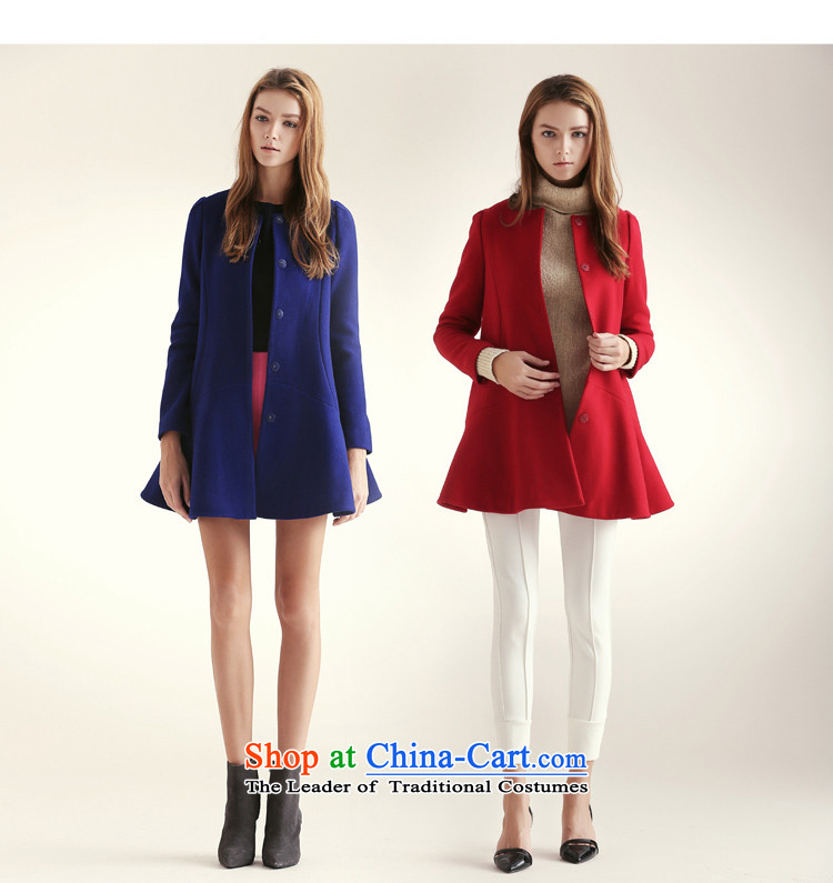 Mirror FUN winter clothing new round-neck collar big coats  M44933 A swing is RED M picture, prices, brand platters! The elections are supplied in the national character of distribution, so action, buy now enjoy more preferential! As soon as possible.