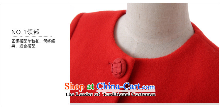 Mirror FUN for winter 2015 NEW  A swing round-neck collar coats M44941 Tomato Red L picture, prices, brand platters! The elections are supplied in the national character of distribution, so action, buy now enjoy more preferential! As soon as possible.
