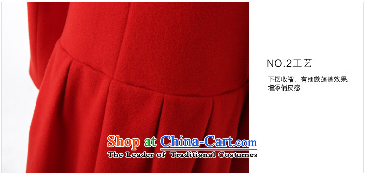 Mirror FUN for winter 2015 NEW  A swing round-neck collar coats M44941 Tomato Red L picture, prices, brand platters! The elections are supplied in the national character of distribution, so action, buy now enjoy more preferential! As soon as possible.