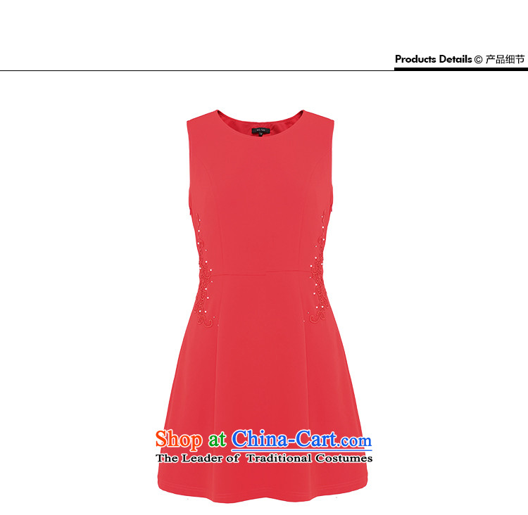 Msshe xl women 2015 new decorated in embroidery circle autumn sleeveless jacket skirt    5XL red pictures, 2499 prices, brand platters! The elections are supplied in the national character of distribution, so action, buy now enjoy more preferential! As soon as possible.