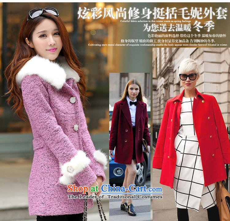  The new winter aimoonsa cap wool a wool coat Korean citizenry gross? jacket Sau San Women's gross for? coats sweet light gray M recommended maximum number of pictures, prices, brand platters! The elections are supplied in the national character of distribution, so action, buy now enjoy more preferential! As soon as possible.