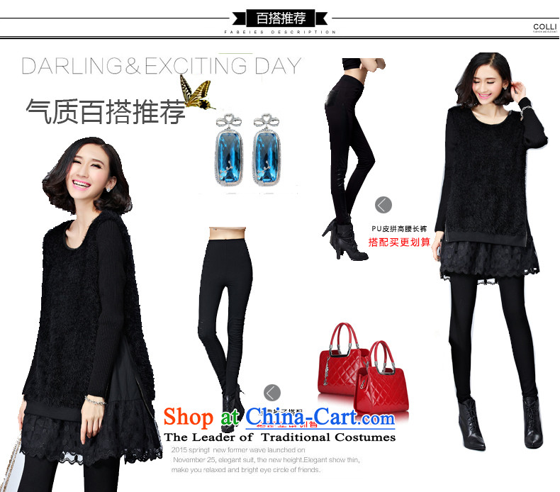 The Eternal-soo to xl women's dresses thick sister 2015 autumn and winter new product version Korea gross spell long-sleeved expertise Salah Suheimat mm thick, Hin thin solid black skirt 2XL Photo, prices, brand platters! The elections are supplied in the national character of distribution, so action, buy now enjoy more preferential! As soon as possible.