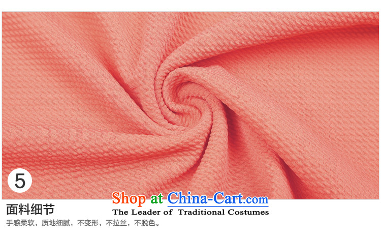 Luo Shani Flower Code women's dresses thick sister video thin 200 catties to intensify the thick mm mount version Korea autumn thin A Skirt 3120 pink 3XL picture, prices, brand platters! The elections are supplied in the national character of distribution, so action, buy now enjoy more preferential! As soon as possible.