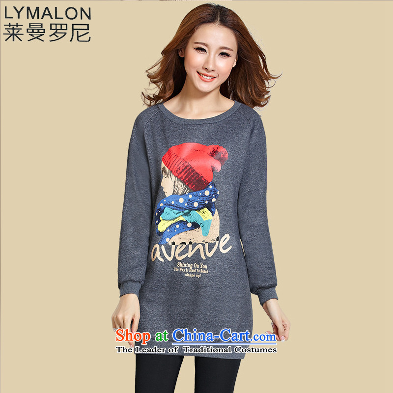 The lymalon2015 lehmann autumn and winter new Korean version of large numbers of ladies thick plus lint-free warm kit and stamp sweater, forming the Netherlands 1172 Black , L, Sulaiman Ronnie (LYMALON) , , , shopping on the Internet