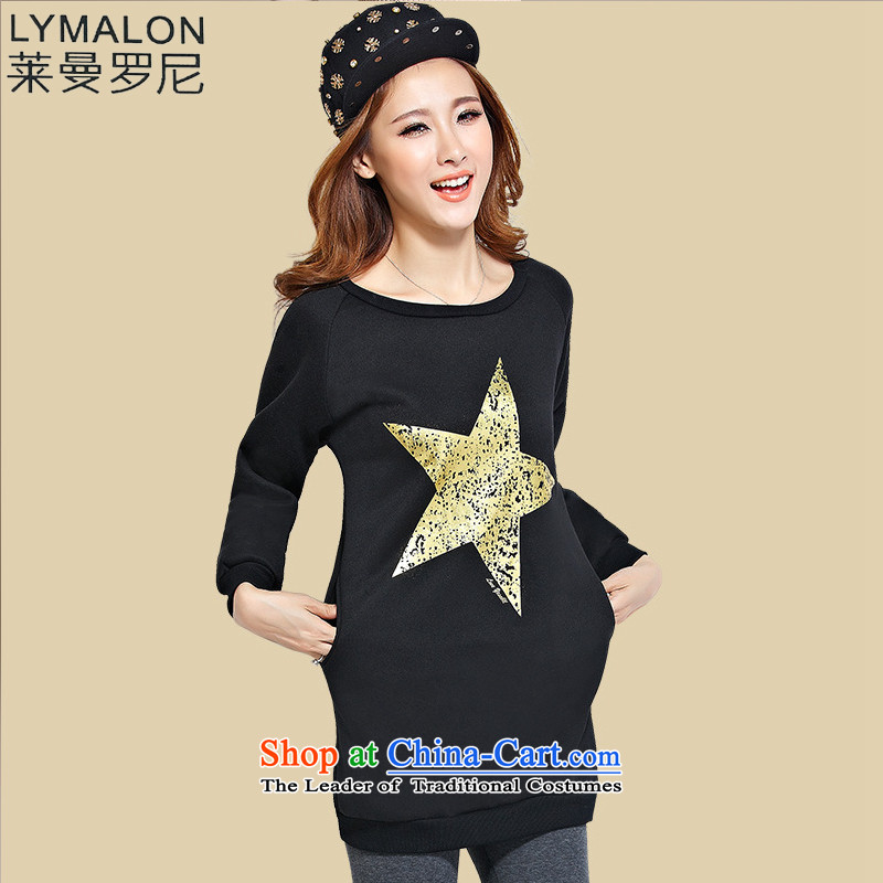The lymalon Lehmann 2015 Fall/Winter Collections new Korean version of large numbers of ladies wear shirts thickened the wool sweater long beards XXL, 1173 Lehmann Ronnie (LYMALON) , , , shopping on the Internet