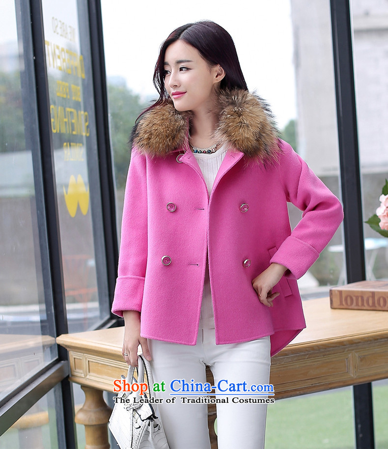 Even for winter 2015 new female Korean short, reverse collar Sau San-coats female W8988 gross? The Red no gross for L picture, prices, brand platters! The elections are supplied in the national character of distribution, so action, buy now enjoy more preferential! As soon as possible.