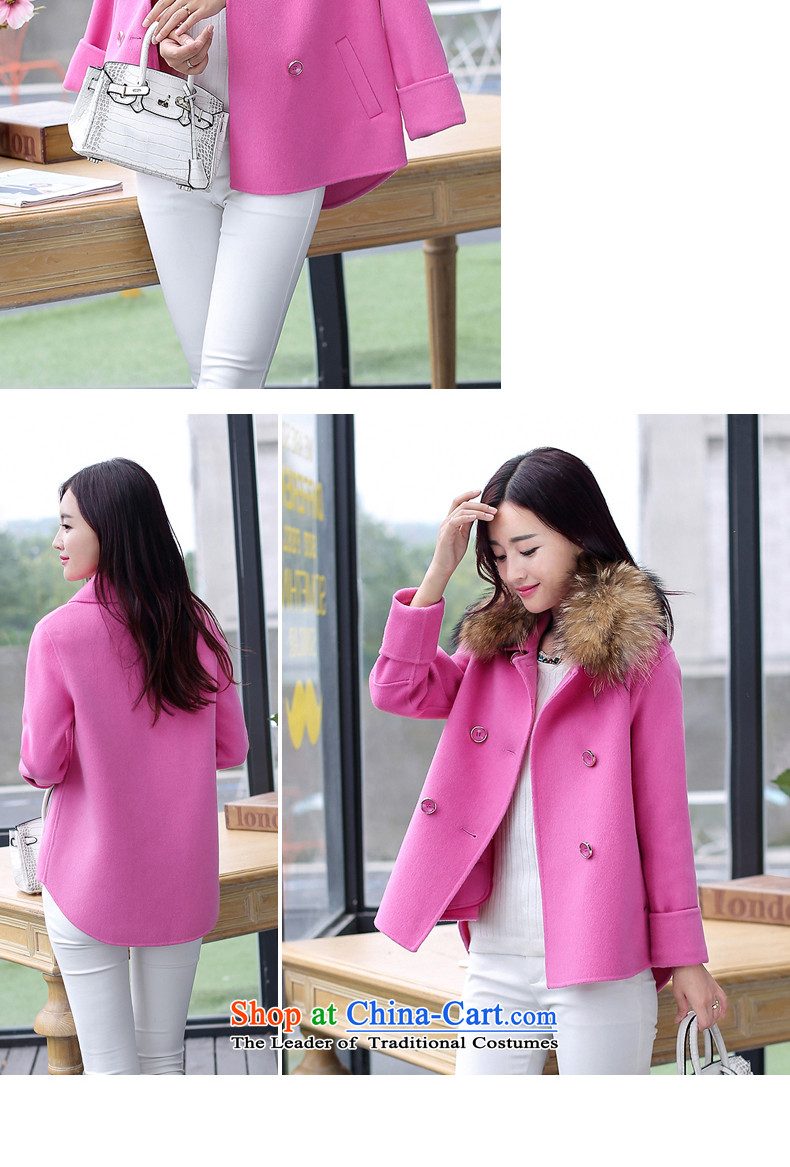 Even for winter 2015 new female Korean short, reverse collar Sau San-coats female W8988 gross? The Red no gross for L picture, prices, brand platters! The elections are supplied in the national character of distribution, so action, buy now enjoy more preferential! As soon as possible.