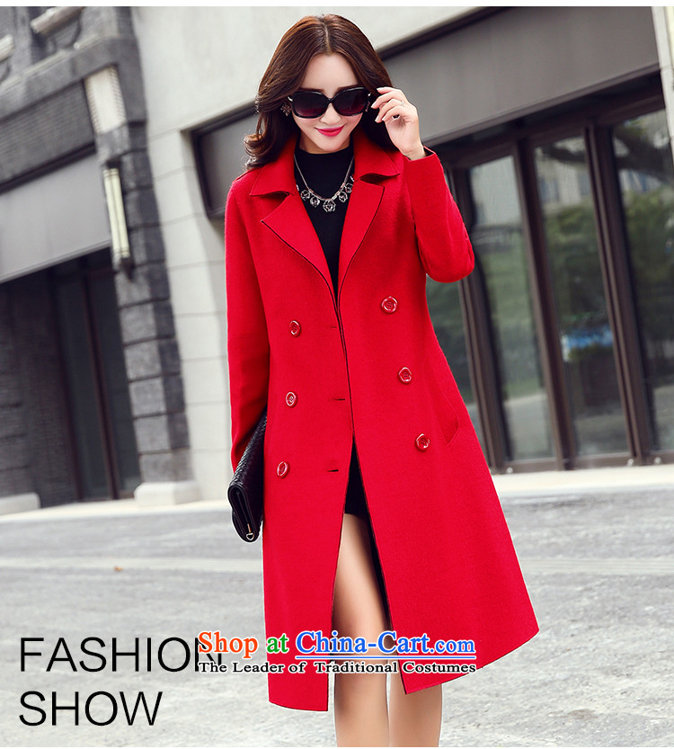 Even the new 2015 winter clothing Korean wool, Sau San reverse collar double-coats female W1788 gross? Gray L lint for pictures, prices, brand platters! The elections are supplied in the national character of distribution, so action, buy now enjoy more preferential! As soon as possible.