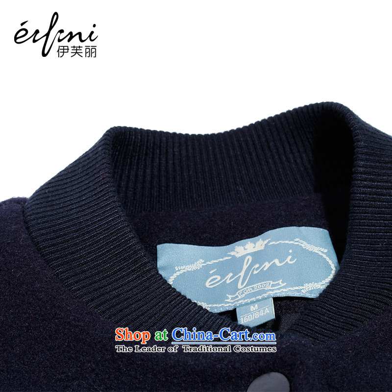 El Boothroyd 2015 winter clothing new color plane short of baseball at the time a wool coat female 6481017328? navy blue , L, Evelyn eifini lai () , , , shopping on the Internet