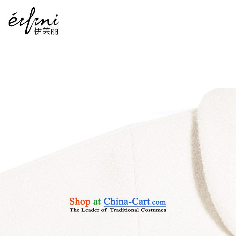 El Boothroyd 2015 winter clothing new seven long-sleeved blouses, woolen coat gross 6481017604 jacket? m White M Lai (eifini, Evelyn) , , , shopping on the Internet