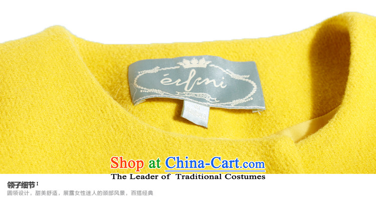 El Boothroyd 2015 winter clothing new Korean wool a wool coat round-neck collar jacket female 6481047537 gross? LEMON YELLOW S picture, prices, brand platters! The elections are supplied in the national character of distribution, so action, buy now enjoy more preferential! As soon as possible.
