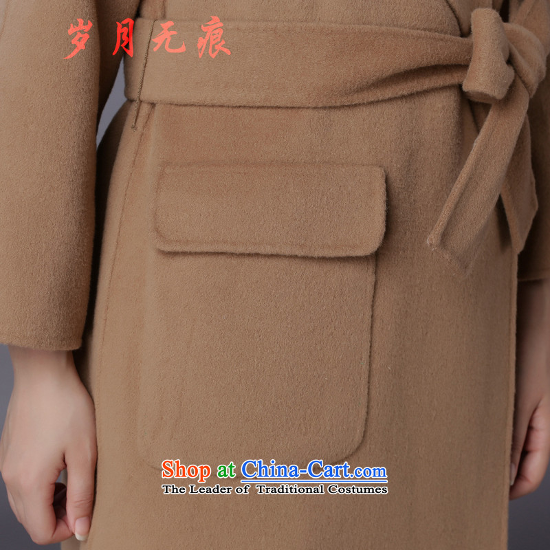 Double-side cashmere overcoat high-end counters 2015 Fall/Winter Collections new Korean wool coat gross girls coat? long and Color M years non-marking (SUIYUEWUHEN) , , , shopping on the Internet