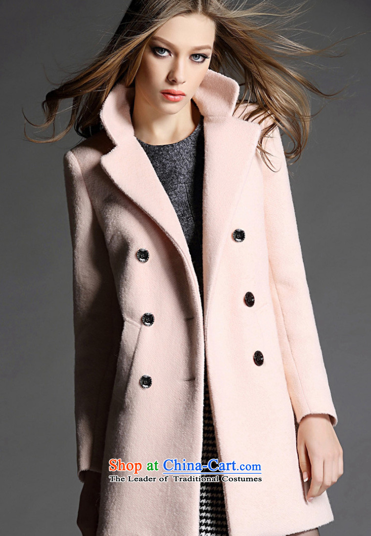 Zk Western women 2015 Fall/Winter Collections new suit for girls in gross? jacket long hair? coats of Sau San a wool coat all pink S picture, prices, brand platters! The elections are supplied in the national character of distribution, so action, buy now enjoy more preferential! As soon as possible.
