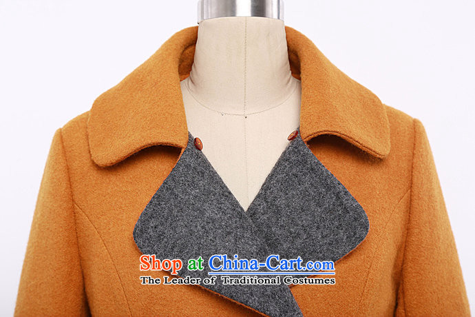The HIV autumn and winter 2015 Chien new plus cotton waffle jacket in gross? Long Korean Sau San rabbit hair for gross and color coat? Kim XL Photo, prices, brand platters! The elections are supplied in the national character of distribution, so action, buy now enjoy more preferential! As soon as possible.