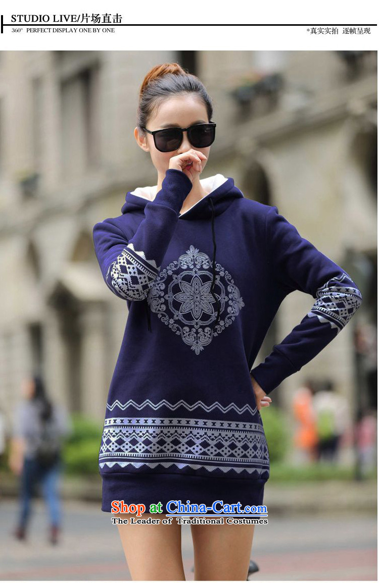   The Korean version of the female ZORMO plus lint-free nation in the stamp duty is thick long sweater, autumn and winter fat mm to intensify the Code Red Jacket XL 135-150 catty picture, prices, brand platters! The elections are supplied in the national character of distribution, so action, buy now enjoy more preferential! As soon as possible.