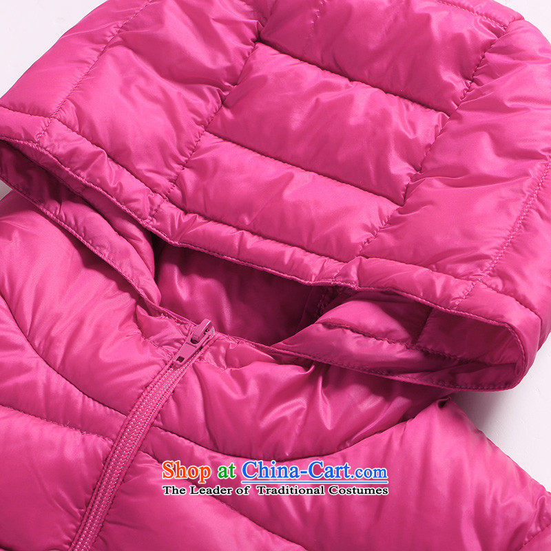 The former Yugoslavia mecca for larger women 2015 winter clothing new thick mm thin stylish candy color graphics down jacket 944121089  3XL, Red Small Mak , , , shopping on the Internet