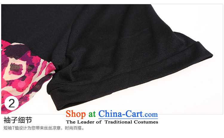 Luo Shani flower code women thick mm Summer 2015 Sau San Video Korean thin, The chiffon skirt suits 6XL 6760 picture, prices, brand platters! The elections are supplied in the national character of distribution, so action, buy now enjoy more preferential! As soon as possible.