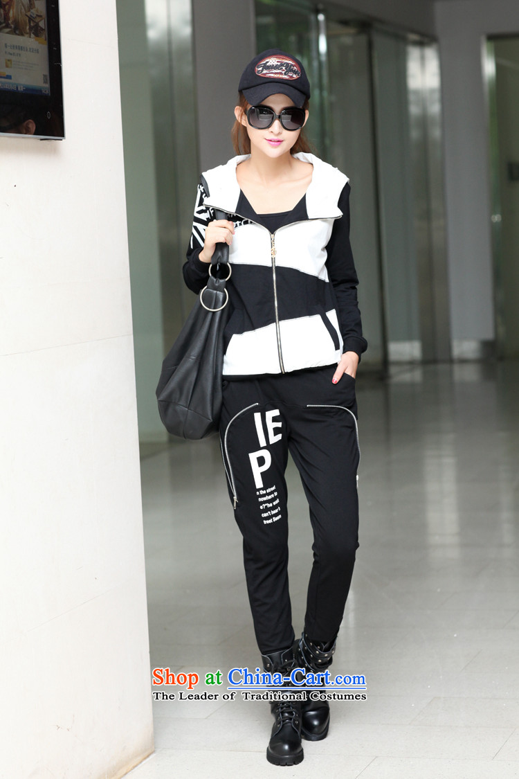 Love is the 2015 Korean women's stylish highlights sweater kit for larger long-sleeved #0806 leisure wears black XXXL picture, prices, brand platters! The elections are supplied in the national character of distribution, so action, buy now enjoy more preferential! As soon as possible.