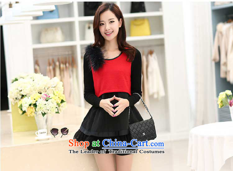 The Philippine Population fashions2015 Xuan autumn and winter new Korean women Knitted cuffs on gross? MM thin shoulders of Sau San video sweet girl shirts shirt gross dolls red XL Photo, prices, brand platters! The elections are supplied in the national character of distribution, so action, buy now enjoy more preferential! As soon as possible.