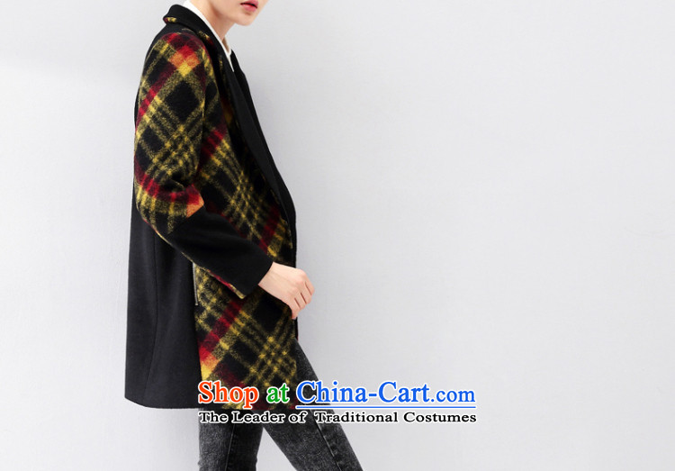 The early Arabic autumn and winter new gross? In Liberal Women Jacket coat long female 8441224071 Yellow M picture, prices, brand platters! The elections are supplied in the national character of distribution, so action, buy now enjoy more preferential! As soon as possible.