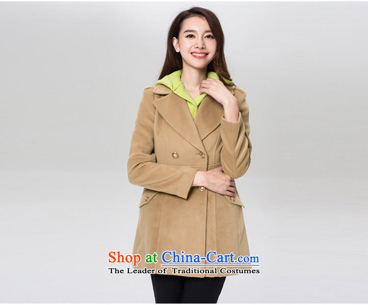 Tri-color and stylish two kits of pure colors wild elegant graphics in thin long coat female Xl/170/92a coffee pictures, prices, brand platters! The elections are supplied in the national character of distribution, so action, buy now enjoy more preferential! As soon as possible.