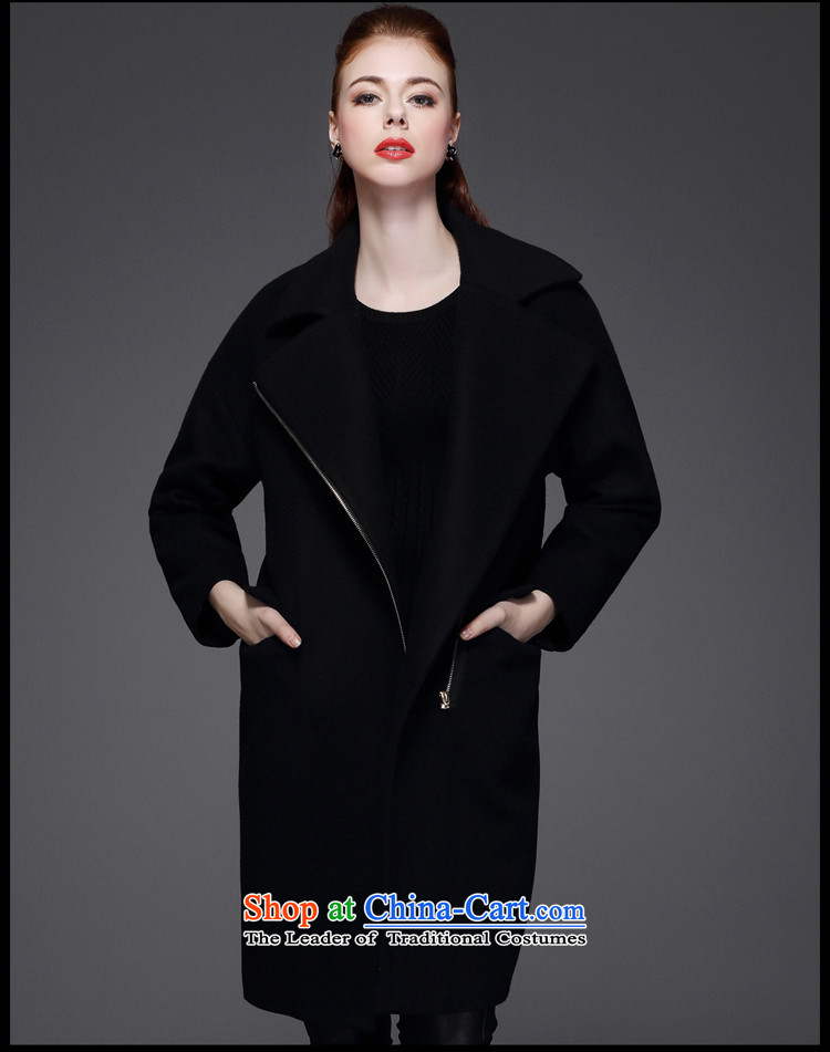 Marguerite Hsichih maxchic 2015 Autumn and Winter Female Plug-rotator cuff loose ends in-long hair? 13652 coats, parliamentary services black S picture, prices, brand platters! The elections are supplied in the national character of distribution, so action, buy now enjoy more preferential! As soon as possible.