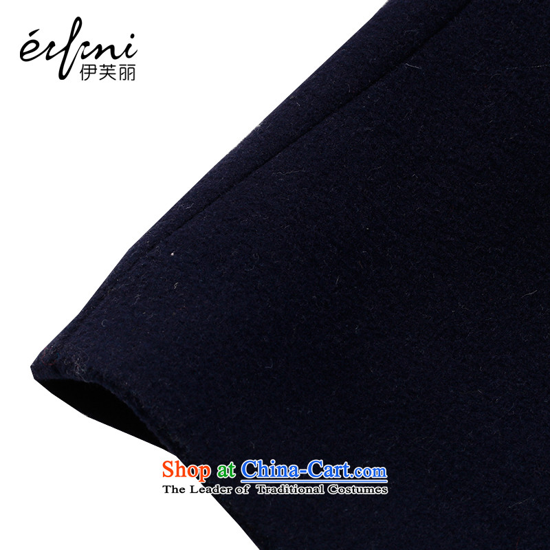 El Boothroyd 2015 winter clothing new Korean reverse collar double-gross overcoats 6481227880? sky blue S, Evelyn Lai (eifini) , , , shopping on the Internet